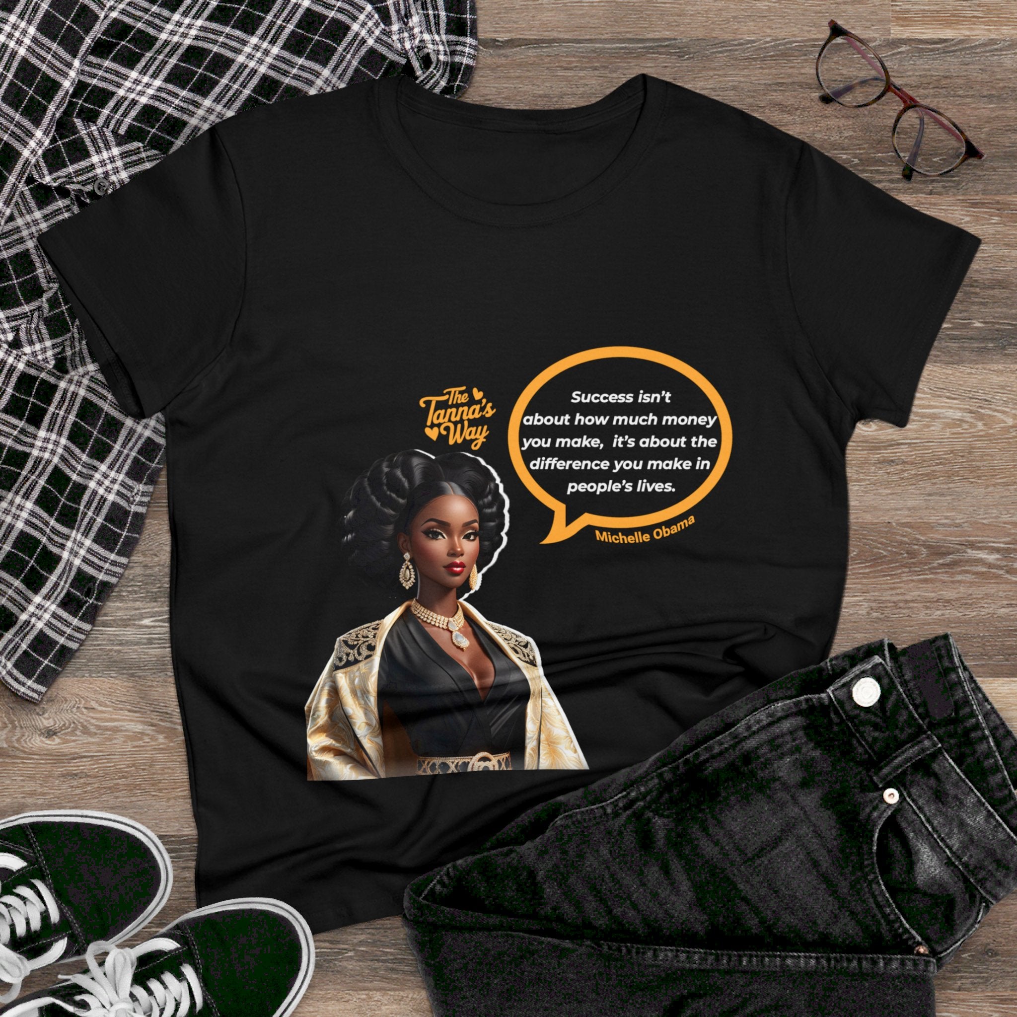 Michelle Obama | Women's Midweight Cotton Tee